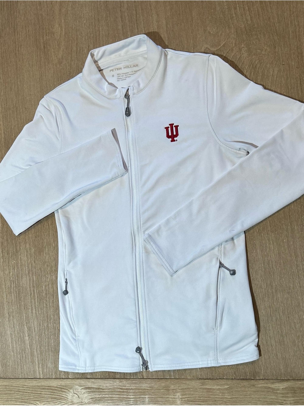 Peter Millar Women's Indiana University Hoosiers Full-Zip Performance Jacket - S